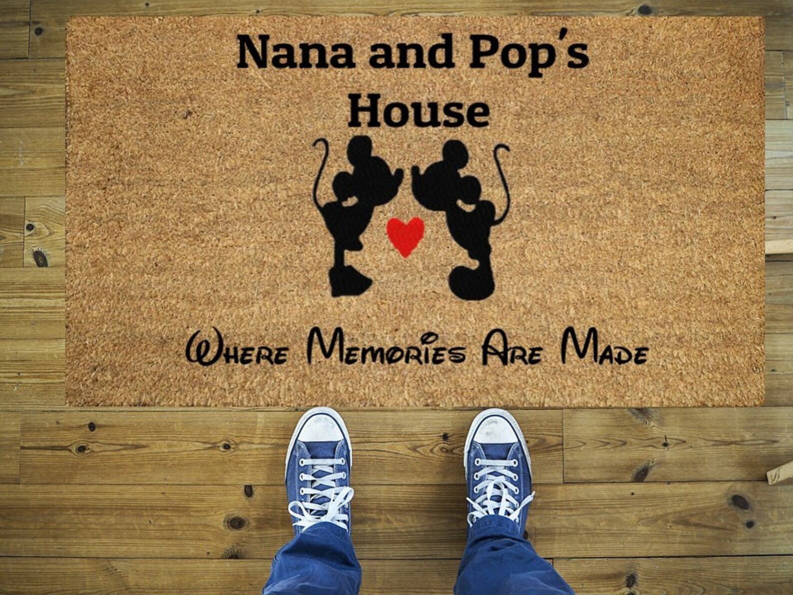 Nana and Pop's House Doormat Funny Doormat Coco Doormat Etsy