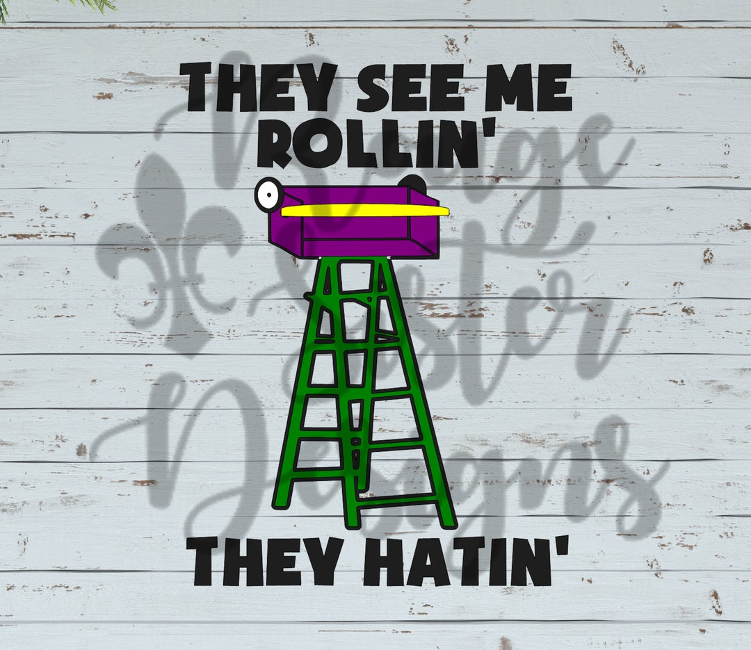 mardi gras ladder design