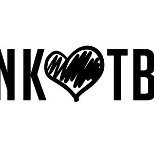 NKOTB New Kids on the Block Heart vinyl decal