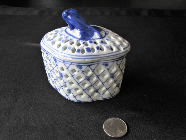 Potpourri Box Ceramic Baun Brothers Formalities Vintage