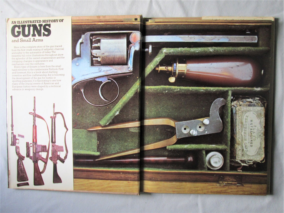 Gun History Illustrated History of Guns and Small Arms Book Etsy