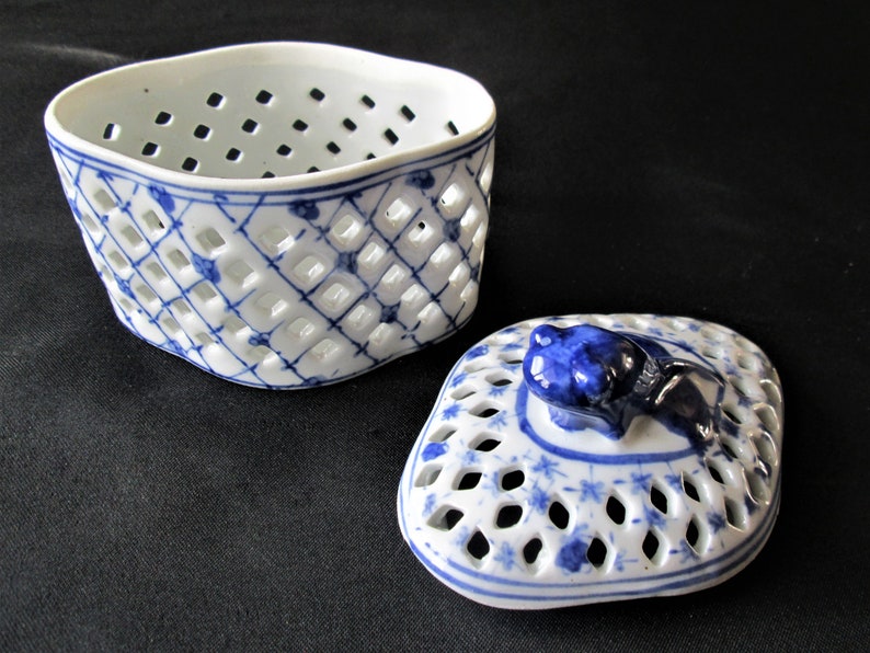 Potpourri Box Ceramic Baun Brothers Formalities Vintage
