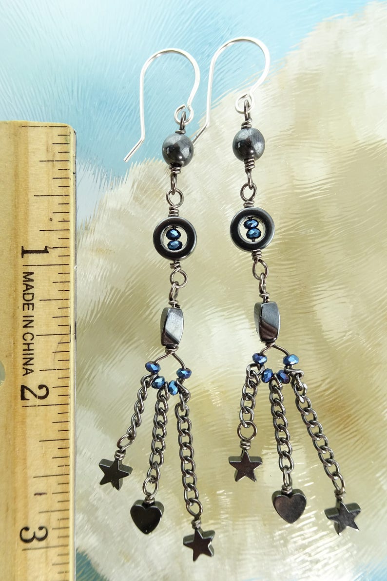 Multi Chain Black Necklace Black Cross Necklace Beaded Chain Jewelry Set Long Lariat Cross Necklace 50/% Off Black Chain Jewelry Set