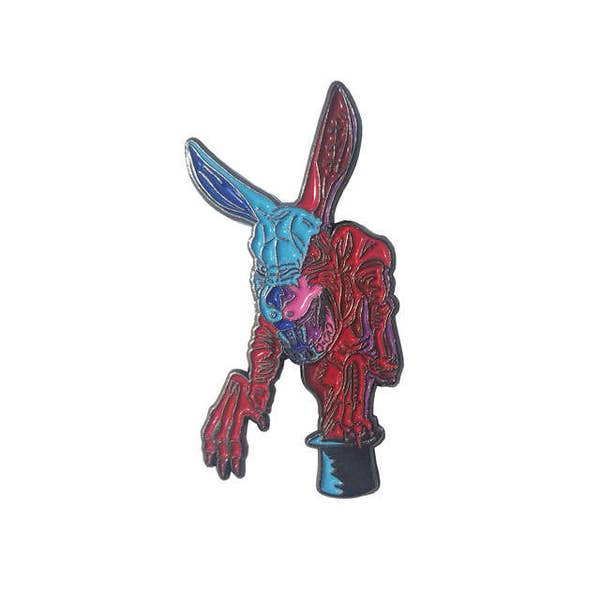 Twilight Zone "It's A Good Life" Rabbit 2 Inch Pin - SALE