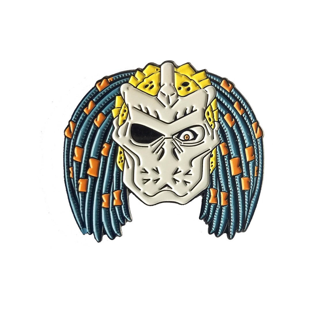 Pred X (predator & Jason X) Mashup 1.5 Inch Pin - SALE - Etsy