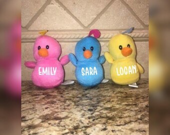 Personalized Easter Stuffed Animal - Chick
