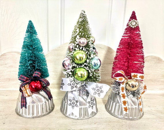 Christmas tree top cake tin