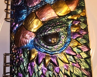 Dragon Eye Resin Notebook