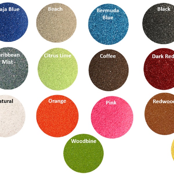 Best Quality, Lowest Price Colored Floral Sand for Terrariums, Fairy/Zen Gardens, Natural Sand for Plants, Sand for Centerpieces, Beautiful