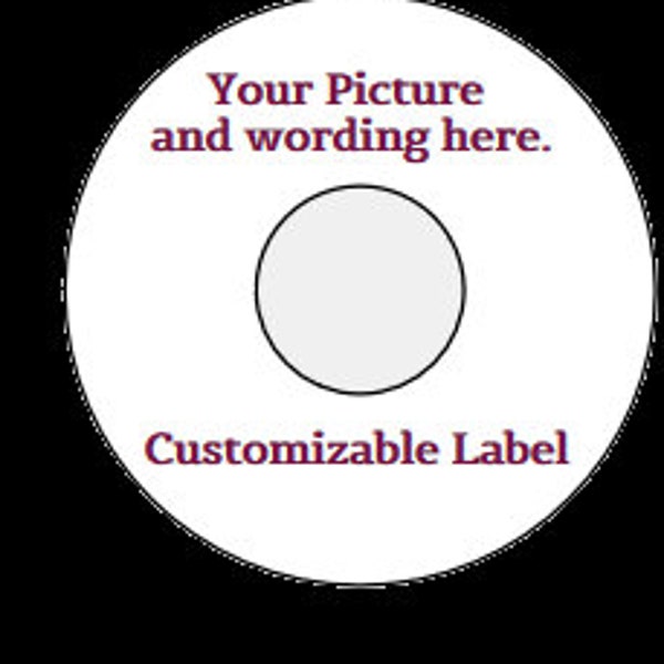 Custom Designed Labels for CDs, DVD/Blu-Ray Sticker Design, Personalized Personal DVD Labels, Wedding CD Stickers , Wedding dvd Stickers