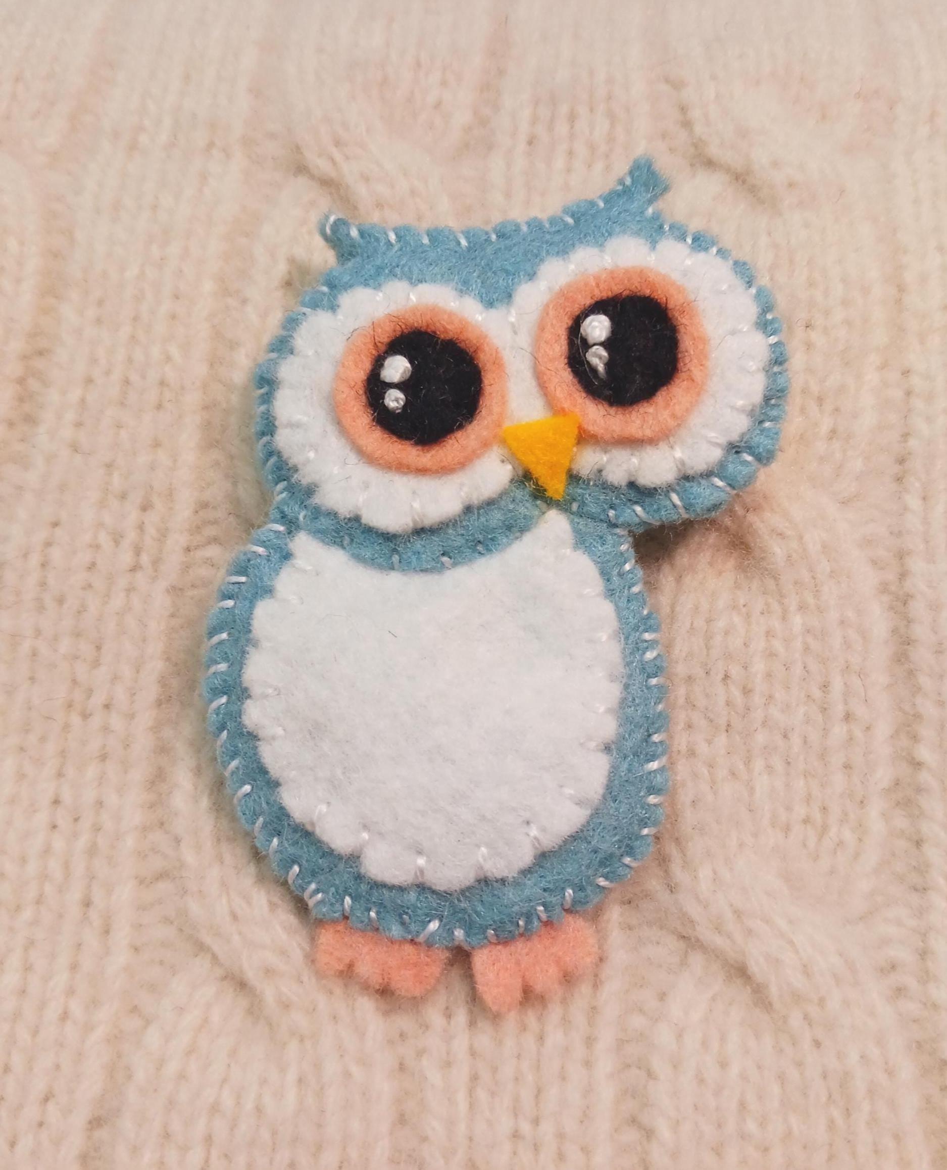 The Owl Named Who Whimsical Pin, Brooch Pin, # 148