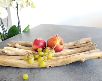 Plateau en bois flotté pour oeufs paques ou fête de grand-mère