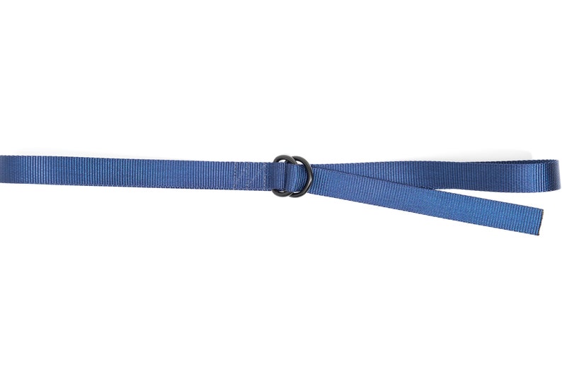 Dring Nylon Belts in Navy Blue by Apmots 1 Inch Wide Custom Color