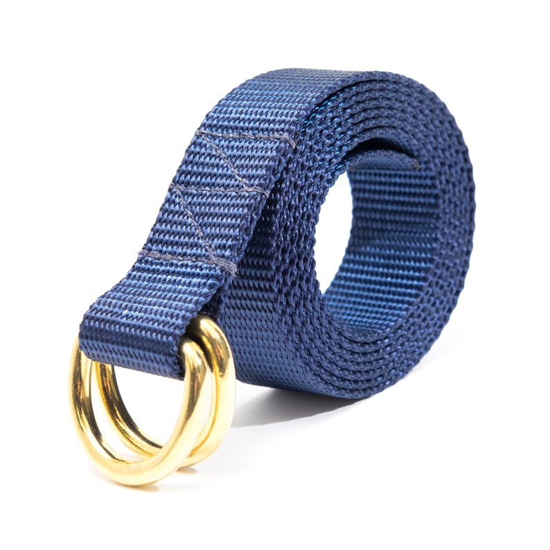 Dring Nylon Belts in Navy Blue by Apmots 1 Inch Wide Etsy