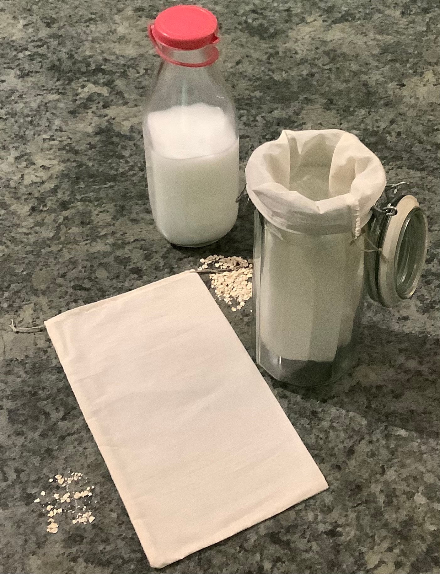 Oat Milk Bag, Zero Waste, Nut Milk Strainer, Organic Cotton, Eco Friendly, Filter Pouch, Cold Brew Filter , Juice Seive Bag, DYI Milk Sack