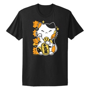 Sassy Kittens Sakura Matsuri Maneki Neko T-shirt