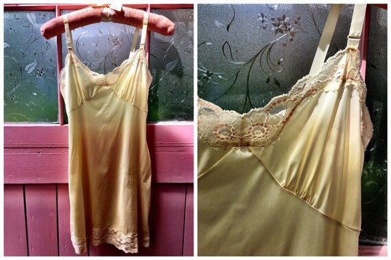 pink lace slip
