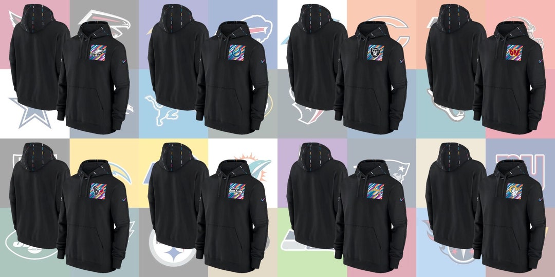 Men's Black 2023 Hoodie, Crucial Catch Club Pullover Sweatshirt 3D