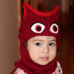 Owlette Balaclava Pattern PJ Masks inspiré image 3