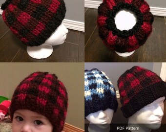 Plaid Toque Pattern Bundle