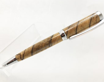 Concava Spalted Beech Wood Ball Point Wood Pen