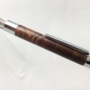 Stratus Click Spalted Poplar Ball Point Wood Pen