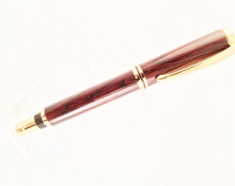 Baron II Cocobolo Rosewood Rollerball Wood Pen