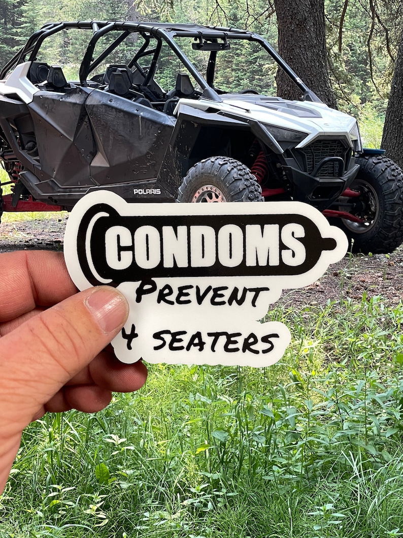 Funny SXS UTV Water Bottle Laptop Sticker Cooler Sticker Car Etsy