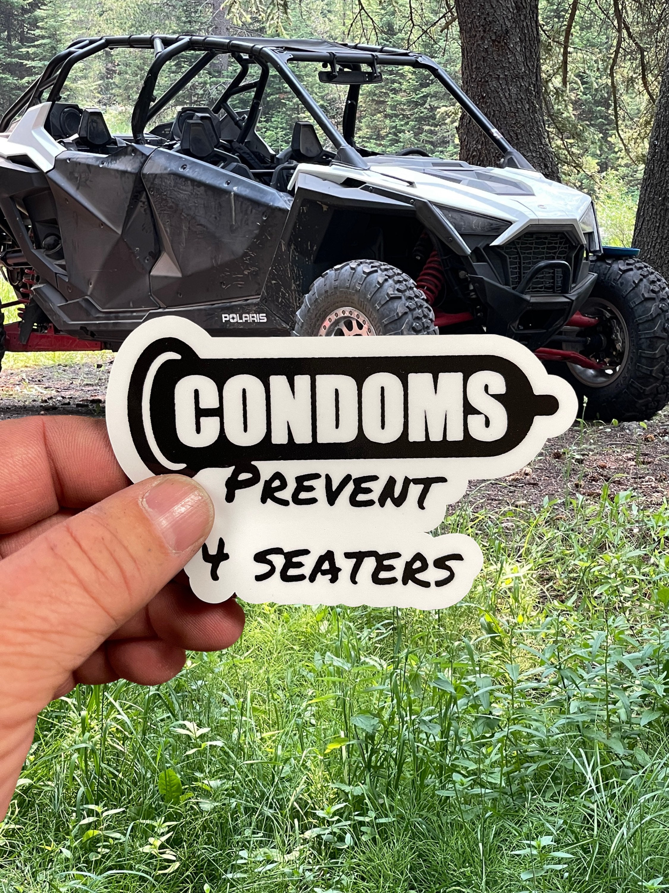 Funny SXS UTV Water Bottle Laptop Sticker Cooler Sticker Car Etsy
