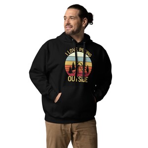 I Love Peeing Outside - Unisex Hoodie