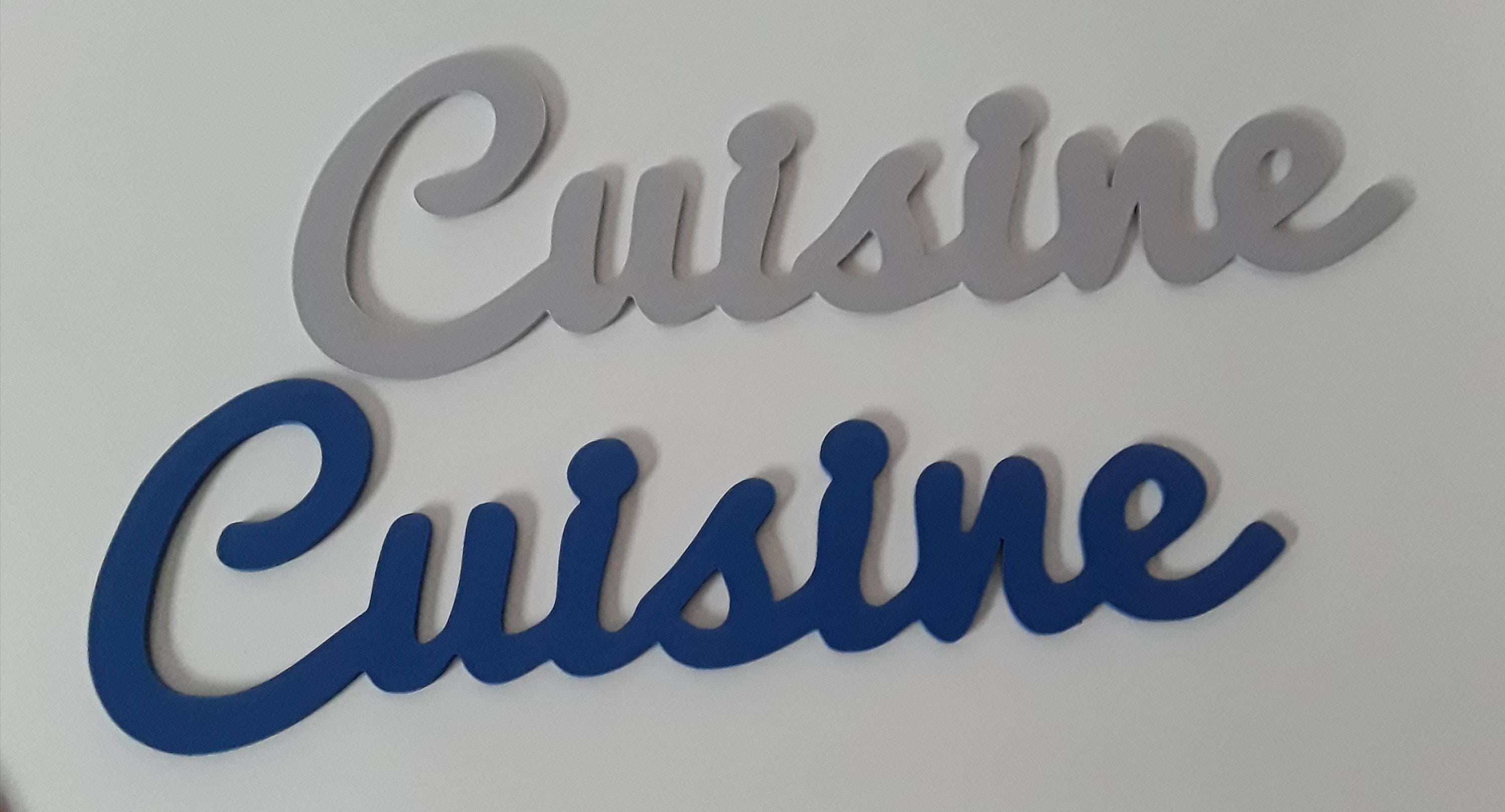 Plaque de Porte Cuisine