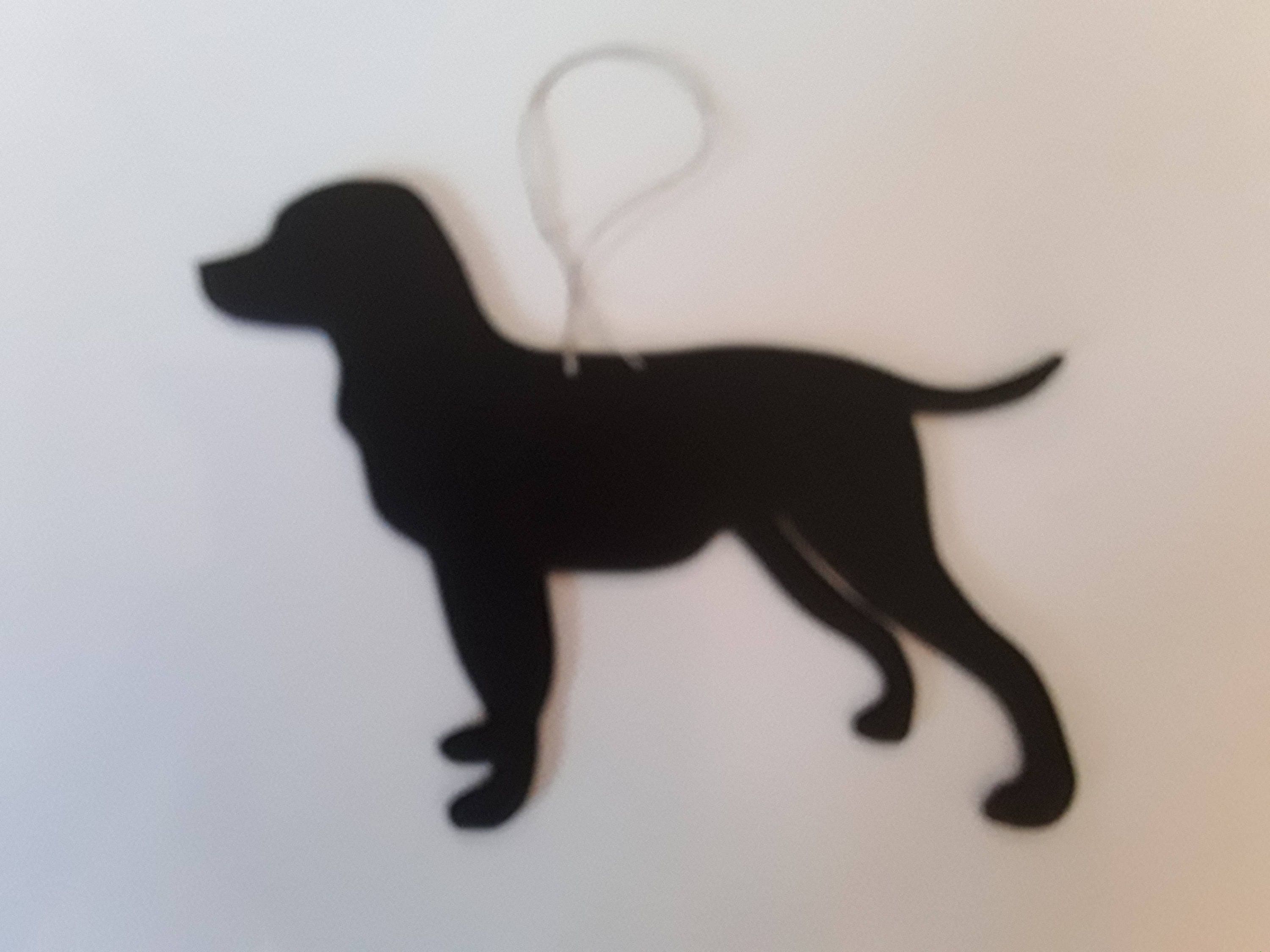 Tableau Ardoise en Forme de Chien