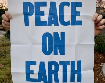 Peace on Earth poster
