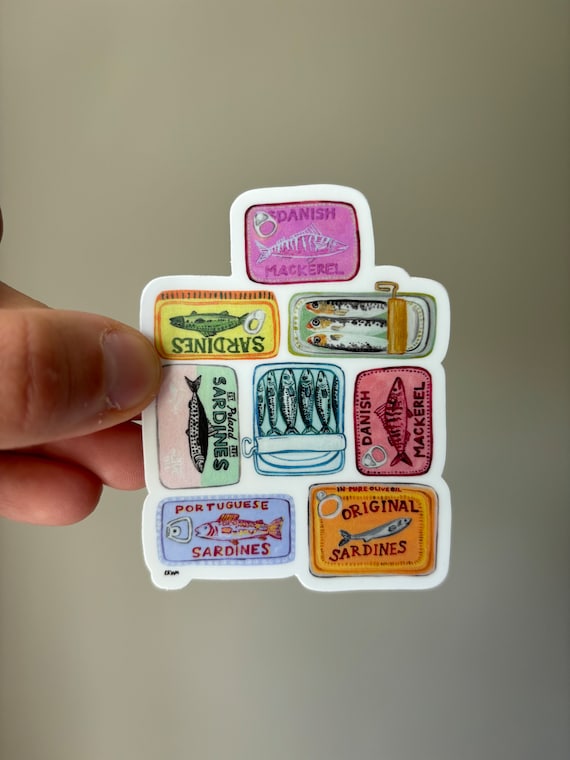 Sardine Sticker Sheet Sardine Sticker Sheet