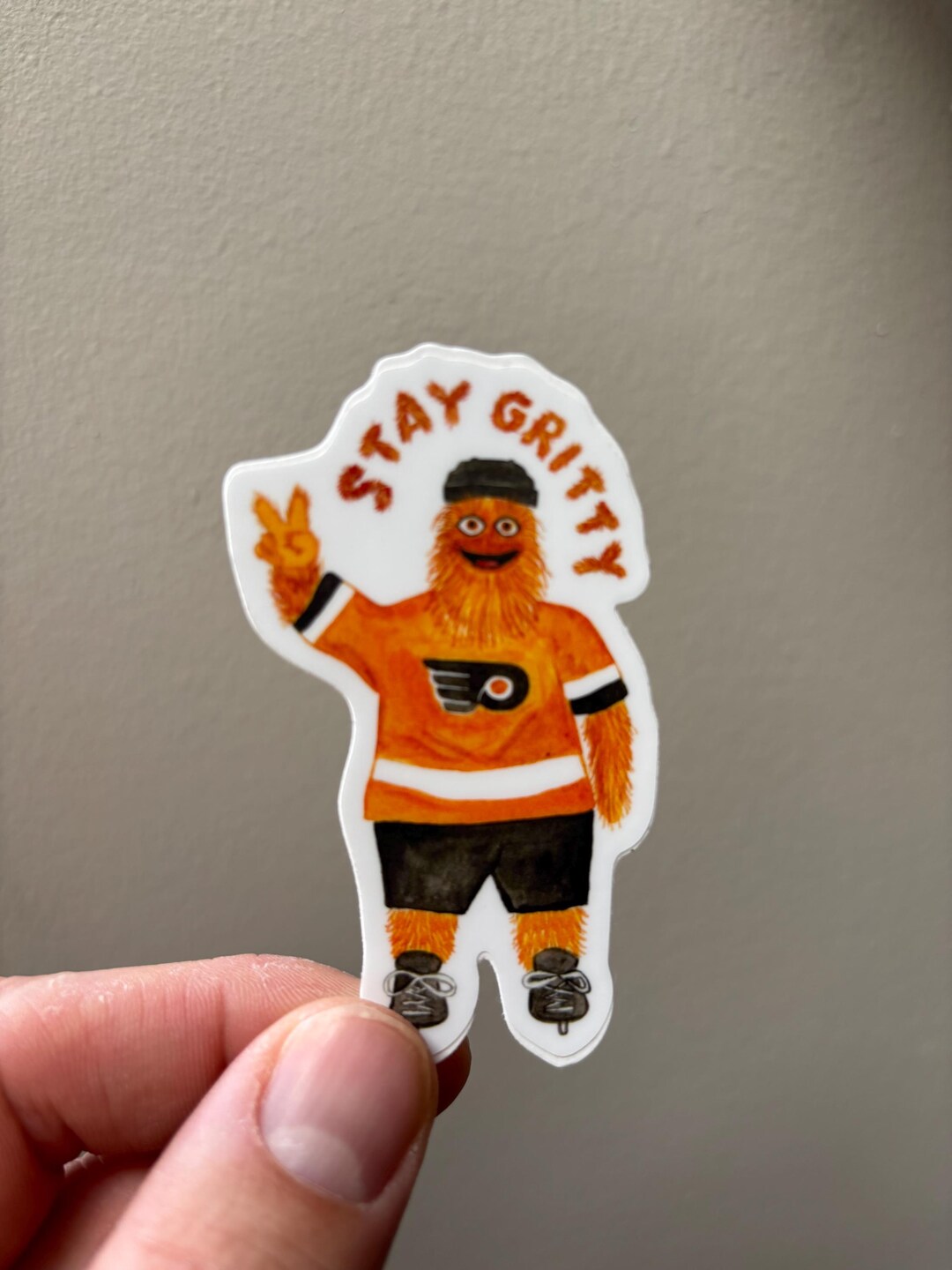 Gritty Merch Gritty Sticker, Waterproof UV Protected - Etsy