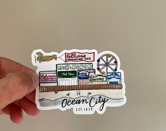 Ocean City Magnet