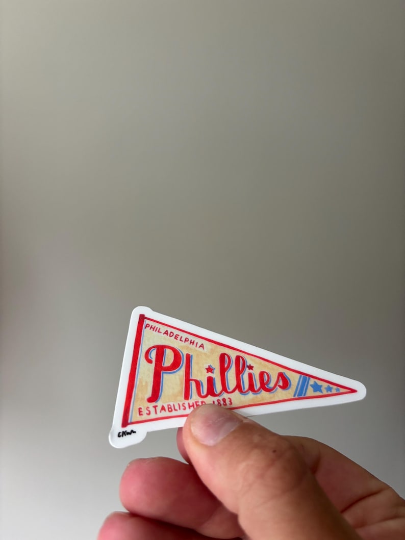 Phillies Pennant Sticker image 2