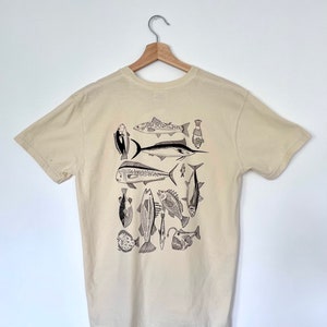 Fish Illustrations T shirt