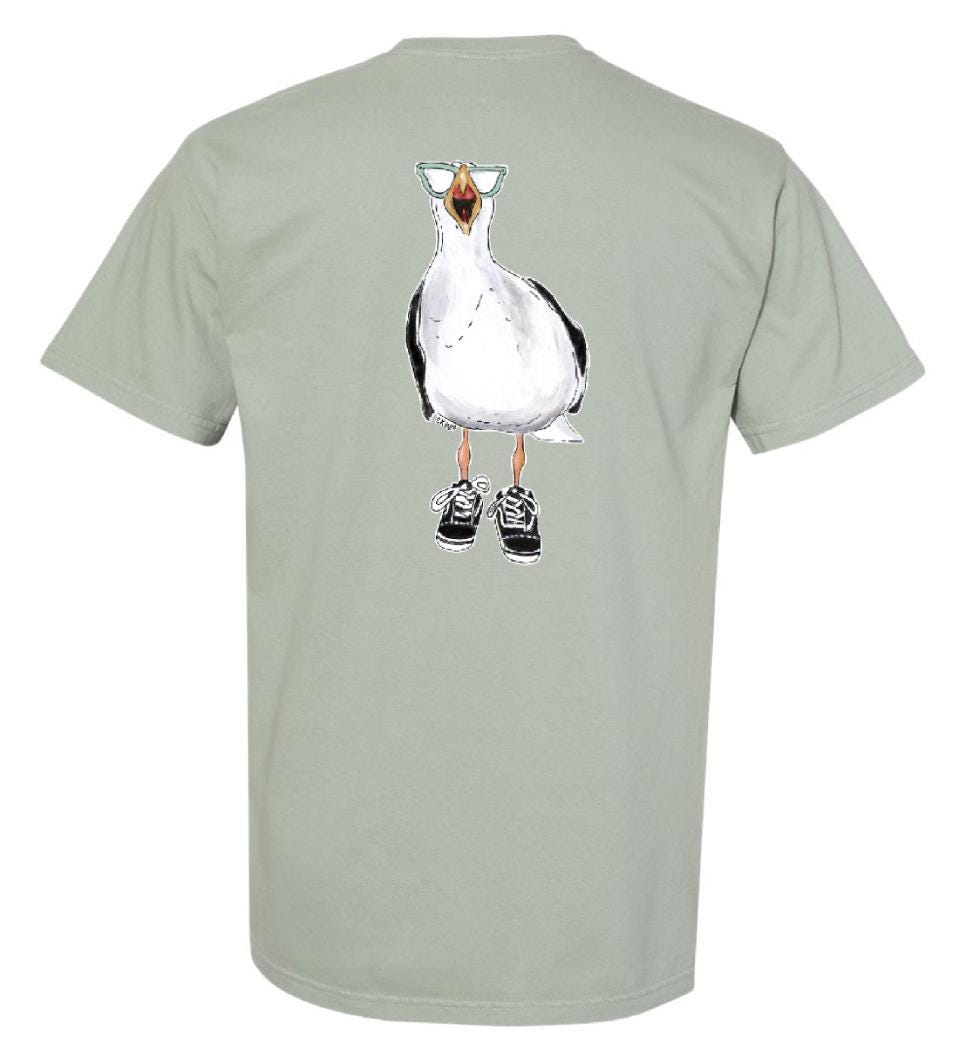 Seagull Tee - Etsy