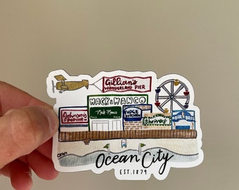 Ocean City Sticker