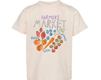 Farmers Market-T-shirts voor peuters