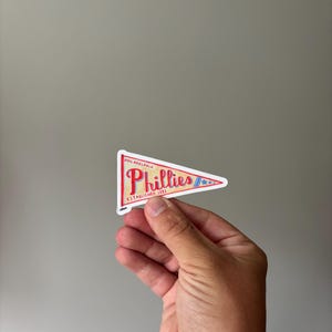 Phillies Pennant Sticker image 3