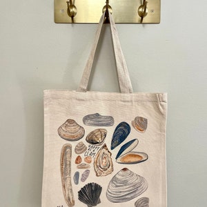Glücklich wie eine Muschel Canvas Tote