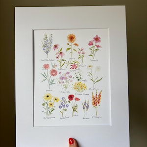 Wildflowers 11x14 Print