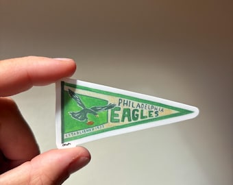Eagles Pennant Sticker