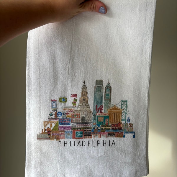 Philadelphia Tea Towel