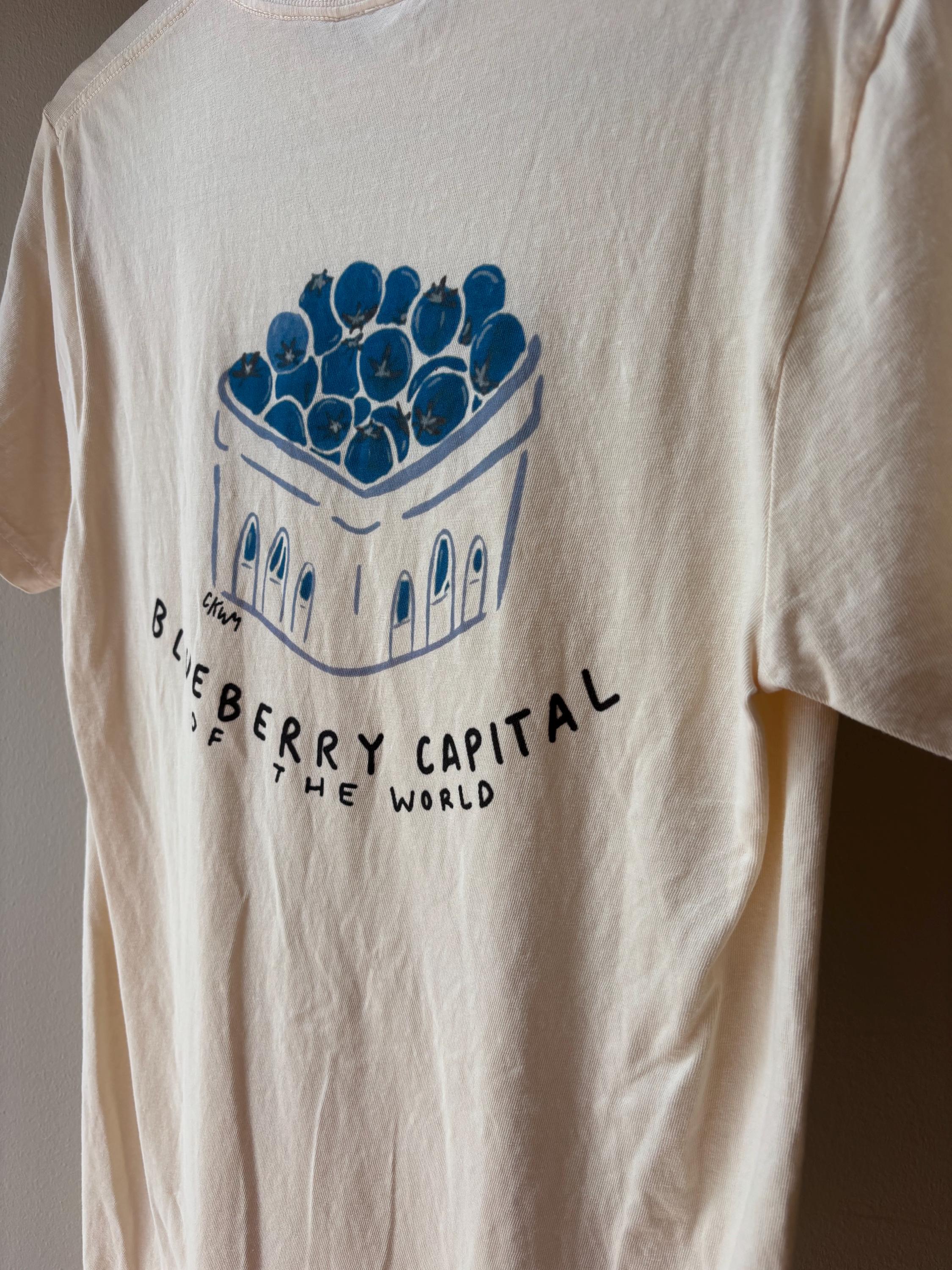 Blueberry Capital of the World T-shirt - Etsy