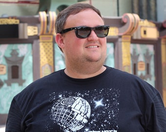 Death Star Tee in Schwarz