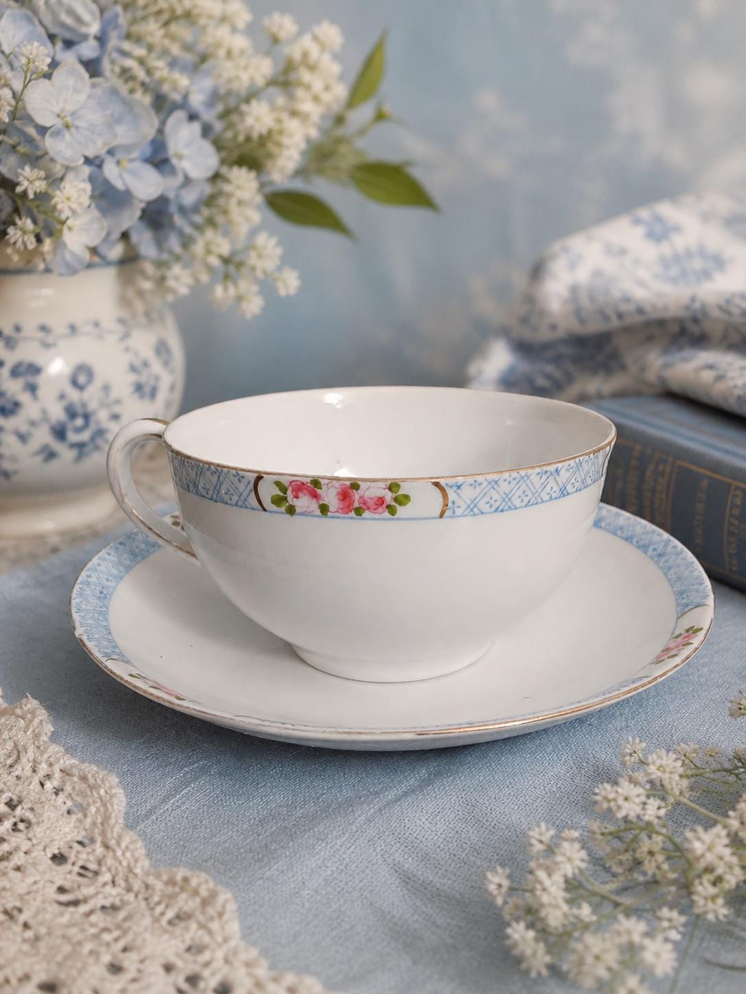 Hand Painted Nippon China - Etsy