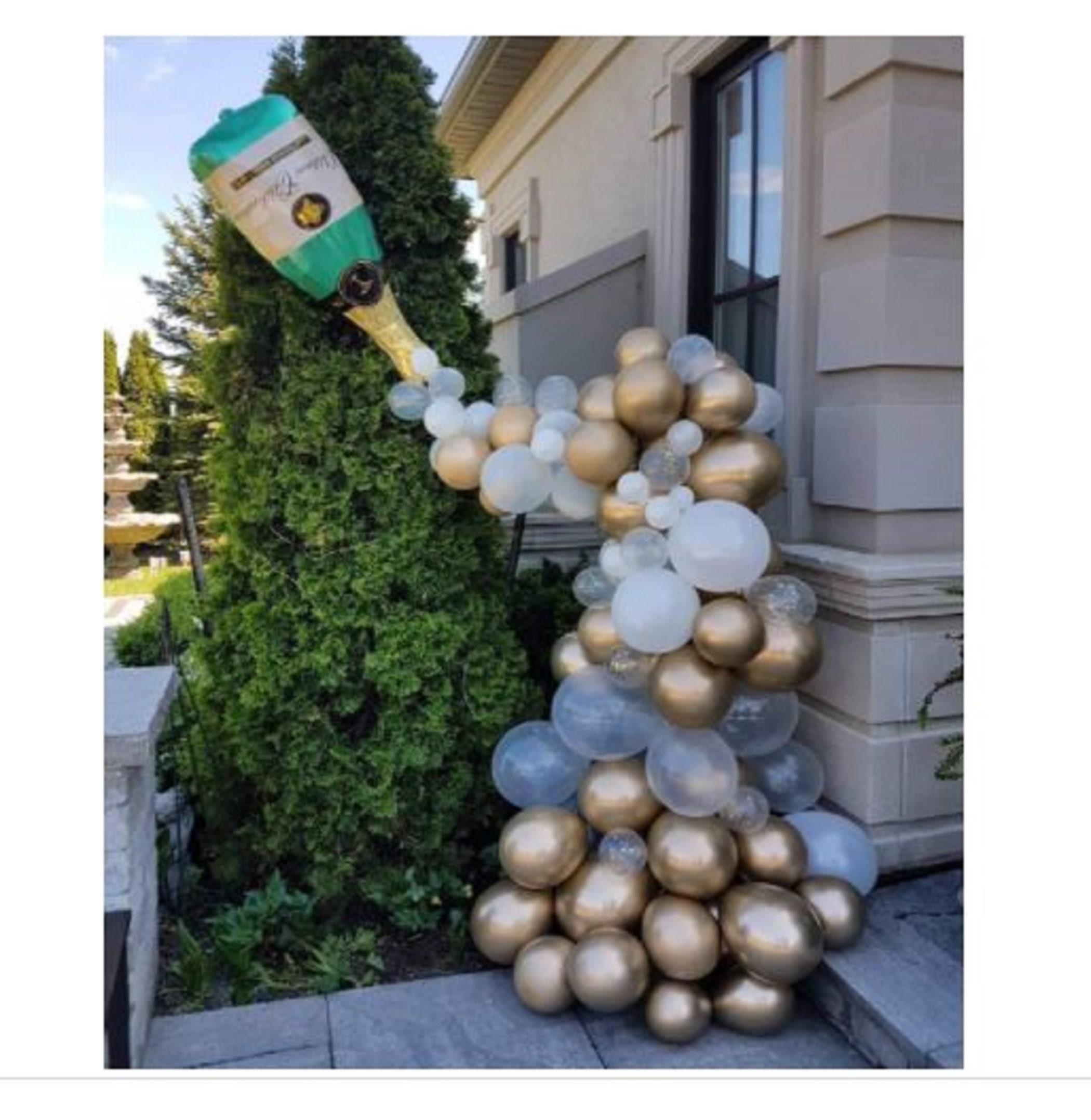 88 pcs Champagne Balloon Garland Kit Includes 2 pcs 40 inch Etsy